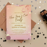 Humeur chaude et fête de la Réveillon Rose