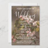 Invitation Humming Bird and Apple Blossoms Mariage (Devant)