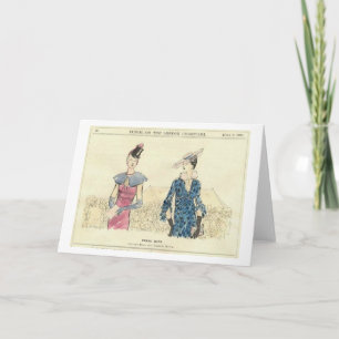 Invitation Humour britannique vintage - "Freak Casquettes",