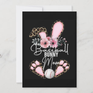 Invitation Humour de baseball Conception pour un entraîneur d