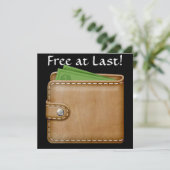 Invitation Humour de divorce - SRF (Debout devant)