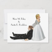 Invitation Humour mariage (Devant)