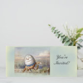 Invitation Humpty Dumpty (Debout devant)