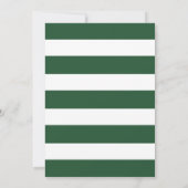 Invitation Hunter Green Chatham Cape Cod Map avec Mariage de  (Dos)