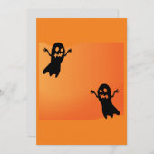 Invitation Hurler toute la nuit (Devant / Derrière)