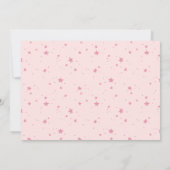 Invitation Hurlez dans 4 Invitations. Fille dinosaure 4ème (Dos)