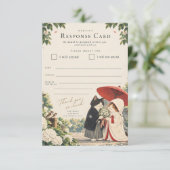 Invitation Hydrangea Blessing (Debout devant)