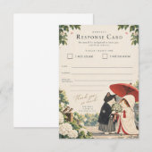 Invitation Hydrangea Blessing (Devant / Derrière)