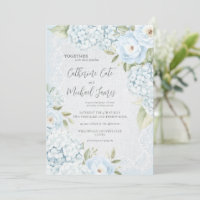 Hydrangea Bleue Budget Élégant Mariage Floral en D