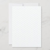 Invitation Hydrangea Florale Élégante Mariage Bleu Blanc (Dos)