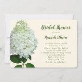 Invitation Hydrangea Limelight Grande Fleur Enterrement de Vi (Devant)