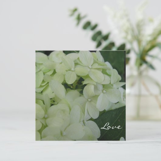 Invitation Hydrangea Love (Debout devant)