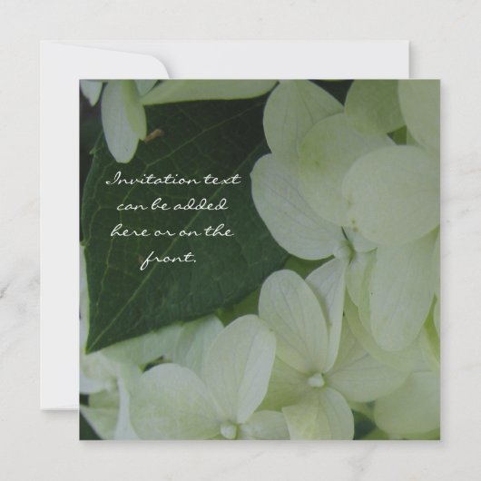 Invitation Hydrangea Love (Dos)