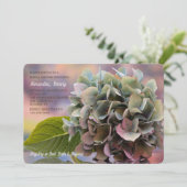 Invitation Hydrangea multititane (Debout devant)