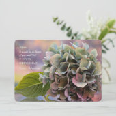 Invitation Hydrangea multititane (Debout devant)