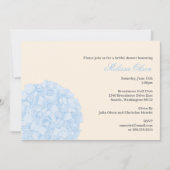 Invitation Hydrangea Shower/Party (Devant)