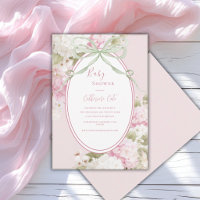Hydrangeas Blancs Roses Fête de Naissance Vert de