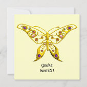 Invitation HYPER PAPILLON ,blanc (Devant)