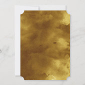 Invitation "I AM ONE" est un premier anniversaire d'or (Dos)