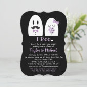 Invitation I Boo Wedding shower des couples d'Halloween (Debout devant)
