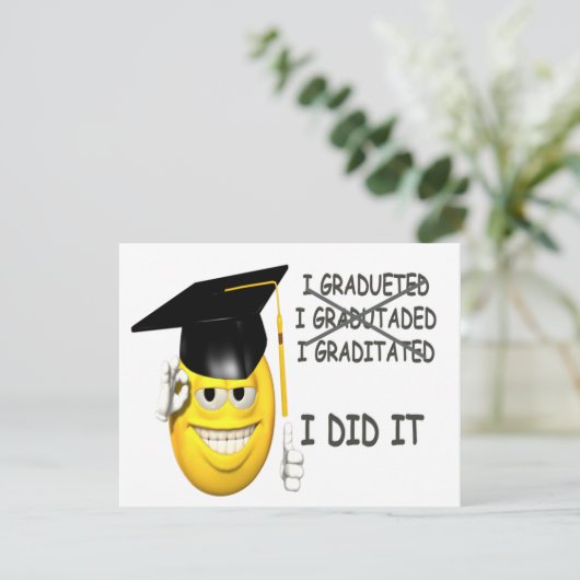 Invitation I Diplômé (Debout devant)