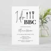 Invitation I do Barbecue Couple Shower (Debout devant)