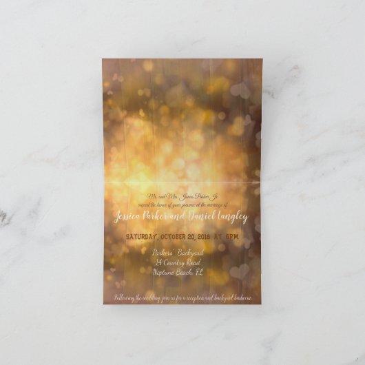 Invitation I DO Barbecue Mariage (Intérieur)