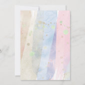 Invitation I Do BBQ Engagement Party Aquarelle Calligraphie (Dos)