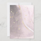 Invitation I Do BBQ Fête des mariées Eucalypts simple Aquarel (Dos)