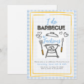 Invitation I Do BBQ Wedding or Engagement Party Invite (Devant / Derrière)