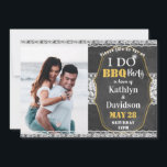 Invitation I DO Fiançailles Photo Elegant Lace Chalkboard BBQ<br><div class="desc">Je FAIS Fiançailles Photo Elegant Lace Chalkboard BBQ Party Invitation Card. Célébrez votre événement spécial avec cette belle carte d'invitation. Tous les textes sont pré-arrangés pour que vous personnalisiez facilement et rapidement avec vos propres détails.</div>