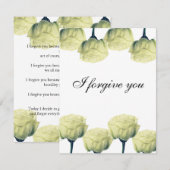 Invitation i forgive you (Devant / Derrière)
