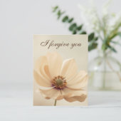 Invitation i forgive you flower (Debout devant)
