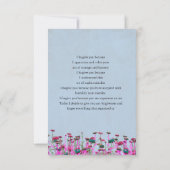 Invitation i forgive you flower (Dos)