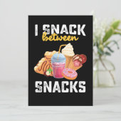 Invitation I Snack Entre Snacks Food Sweet Lovers (Debout devant)