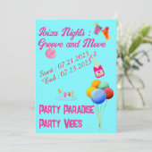 Invitation Ibiza Bachelorette (Debout devant)