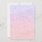 Invitation Ice Cream Pastel Glitter 6-7 Kids Birthday Party (Dos)