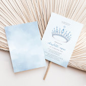 Invitation Ice Princess Winter Girl Anniversaire