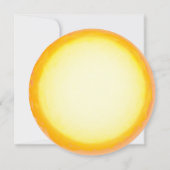 Invitation Ici vient le baby shower garçon fils (Dos)