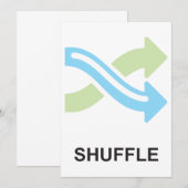 Invitation Icône de découpage (Devant / Derrière)