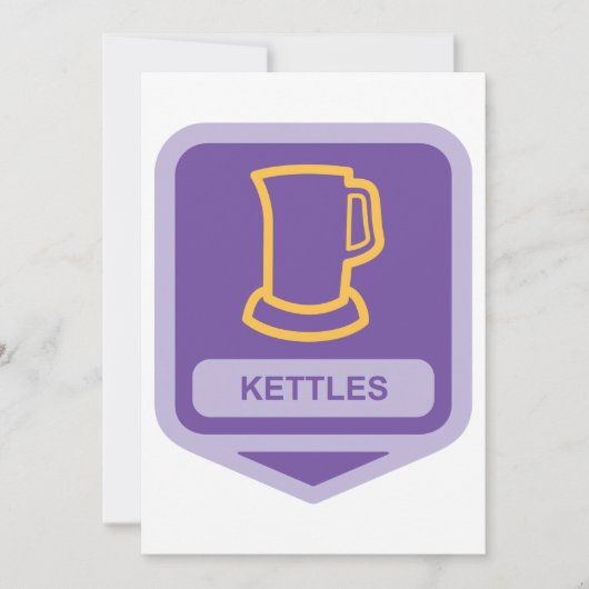 Invitation Icône Kettle (Devant)