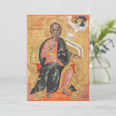 Invitation Icône orthodoxe de saint André l'apôtre (Debout devant)