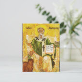 Invitation Icône orthodoxe de saint Athanase d'Alexandrie (Debout devant)