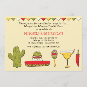 Invitation Icônes Mexicaines