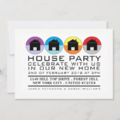 Invitation Icônes sur le toit, Fête du réchauffement de la ma (Devant)