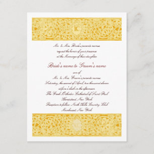 Invitation ICXC Gold