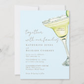Invitation Icy Blue Celebrate & Party Margarita Mariage (Devant)