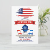 Invitation ID 4 juillet barbecue moderne 1106 (Debout devant)