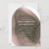 Invitation ID d'arc de Mariage de flux d'encre762 (Devant)