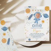 Invitation Idéal Premier voyage autour du soleil 1er annivers